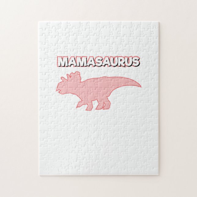 Puzzle Mamasaurus, Fiesta de los dinosaurios, fiesta de c (Vertical)