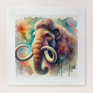 Puzzle Mammoth Serenity 060824AREF142 - Watercolor