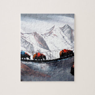 Puzzle Manada De Yaks Himalaya