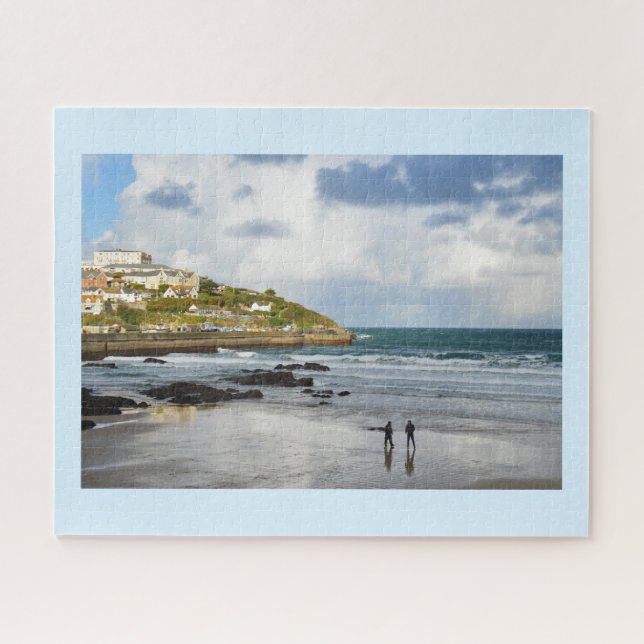 Puzzle Mañana de invierno en Newquay (Horizontal)