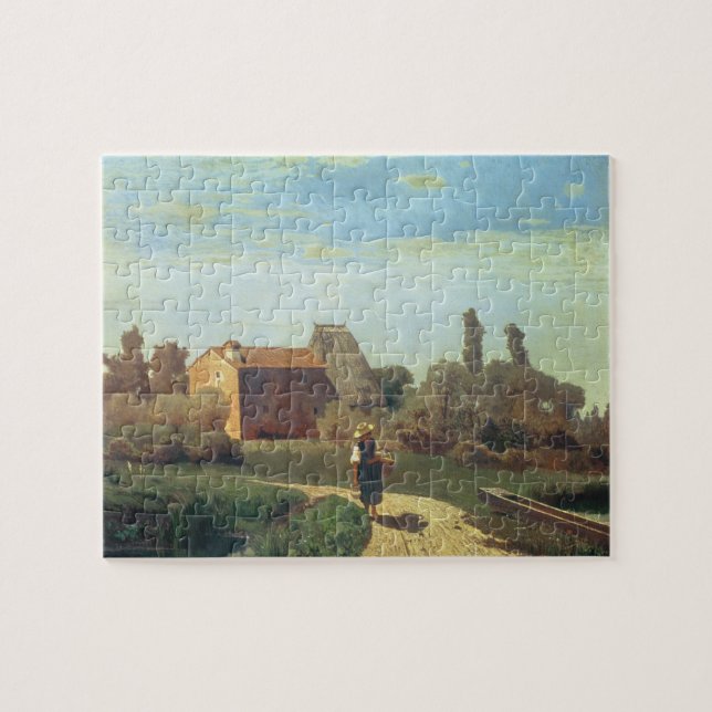 Puzzle Mañana de mayo (aceite en lona) (Horizontal)