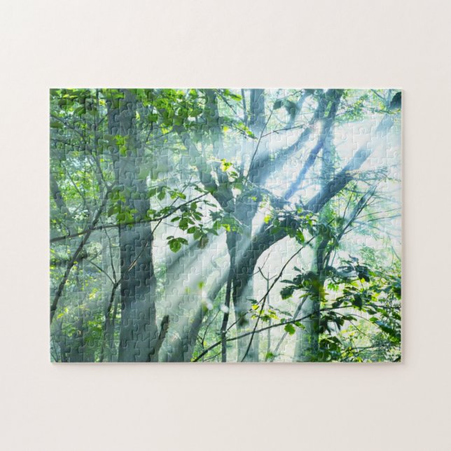 Puzzle Mañana en el bosque (Horizontal)