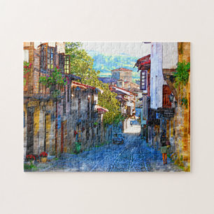 Puzzle Mañana en Santillana del Mar - La España Real 