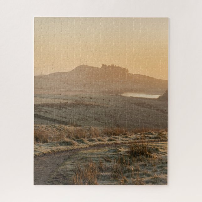 Puzzle Mañana helada en Steel Rigg (Vertical)