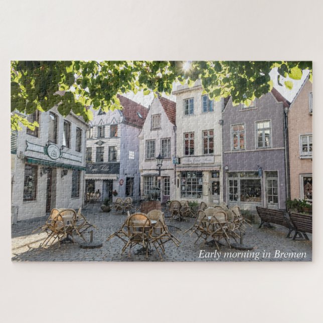 Puzzle Mañana Temprano en Bremen (Horizontal)