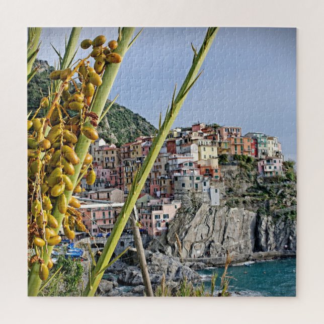 Puzzle Manarola - Cinque Terre - Aceitunas - 20x20 - 676  (Vertical)