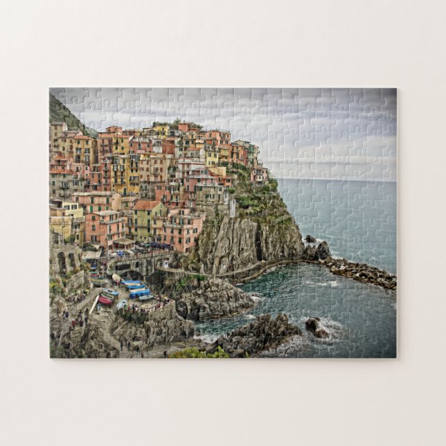 Puzzle Manarola, Italia - Cinque Terre - 11x14 - 252 pc (Horizontal)