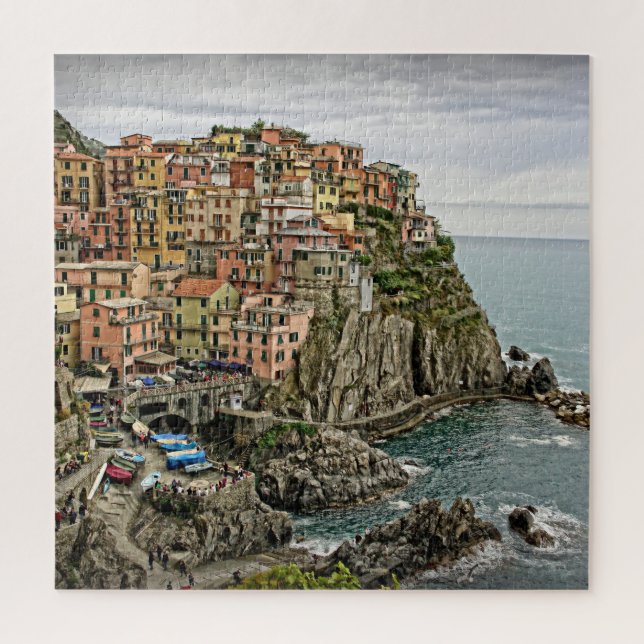Puzzle Manarola, Italia - Cinque Terre - 20x20 - 676 PC (Vertical)