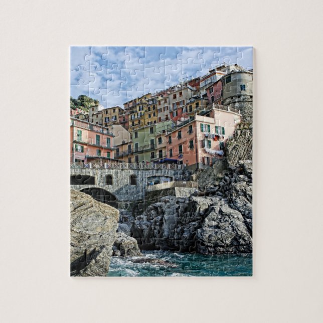 Puzzle Manarola Italia Travel Adventure - 8x10 - 110 pc (Vertical)
