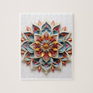 Puzzle Mandala, 8" x 10", 110 piezas