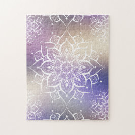 Puzzle Mandala acuarela nebulosa yoga zen
