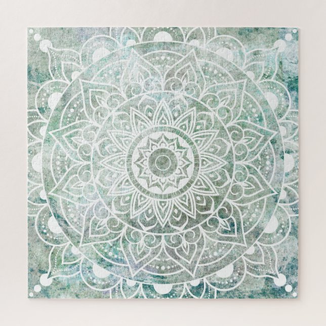 Puzzle Mandalá Bohemio Étnico Elegante (Vertical)