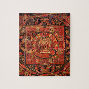 Puzzle Mandala budista de compasión