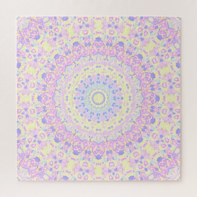 Puzzle Mandala colorida (Vertical)