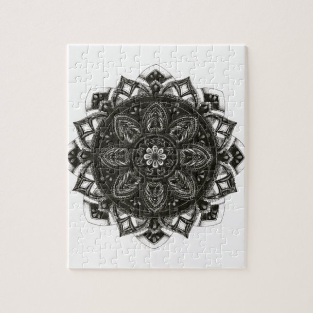 PUZZLE MANDALA DE LA EMOCIÓN DEL AMOR (Vertical)