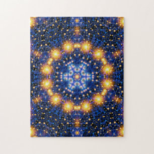 Puzzle Mandala de la explosión de la estrella
