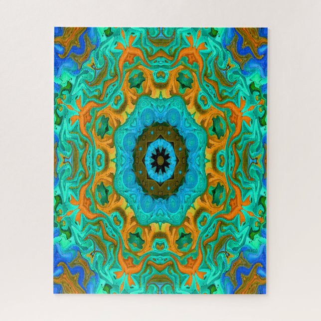 Puzzle Mandala de Neptuno... (Vertical)