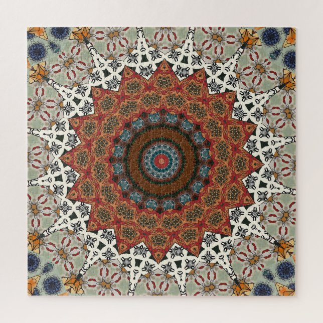 Puzzle Mandala Decorativo  (Vertical)