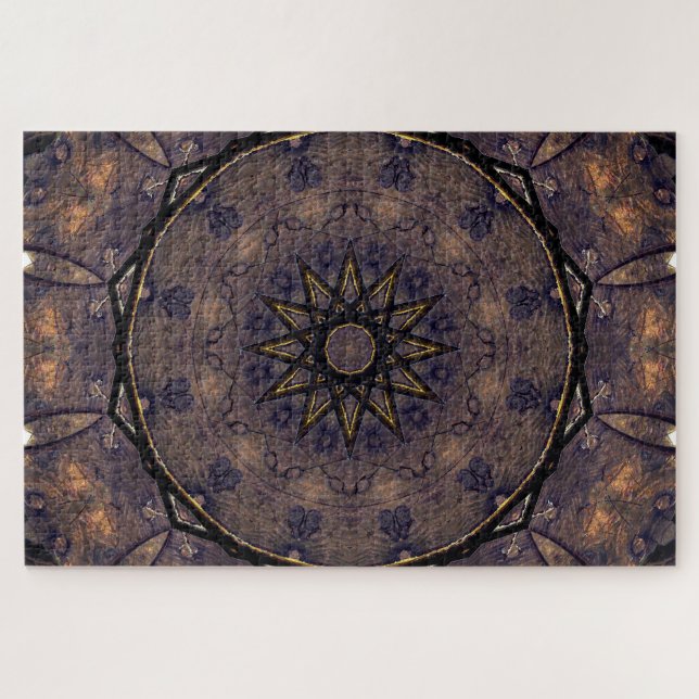 Puzzle Mandala del vintage (Horizontal)
