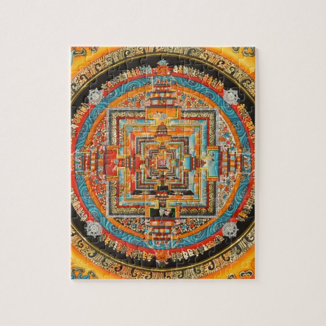 PUZZLE MANDALA ESOTÉRICA III DE KALACHAKRA (Vertical)