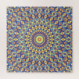 Puzzle Mandala geométrica 2