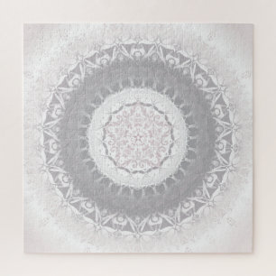Puzzle Mandala gris de Rubor