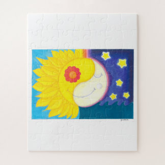 Puzzle Mandala: Solflor e Luaflor