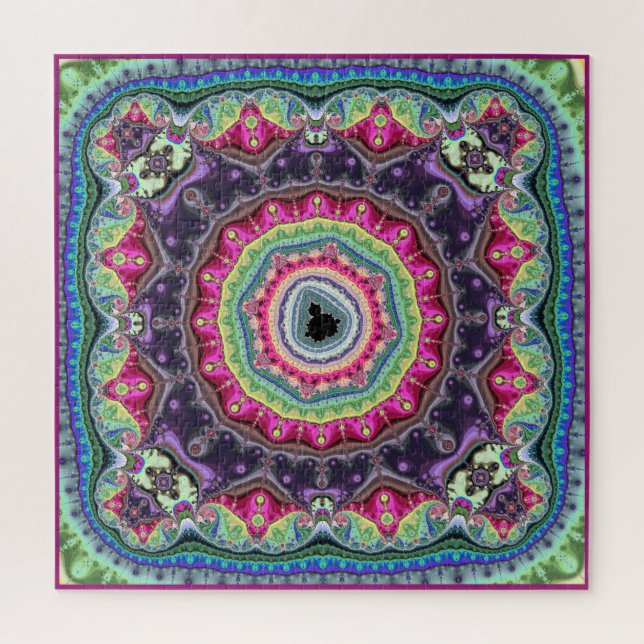 Puzzle Mandelbrot colorido  (Vertical)