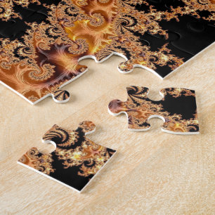 Puzzle Mandelbrot Set Fractal Digital Art Toffee