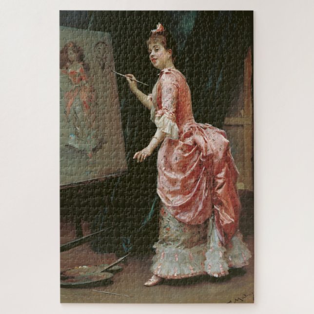 Puzzle Mando de Modelo (por Raimundo de Madrazo) (Vertical)