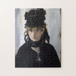 Puzzle Manet - Berthe Morisot con un ramo de violetas