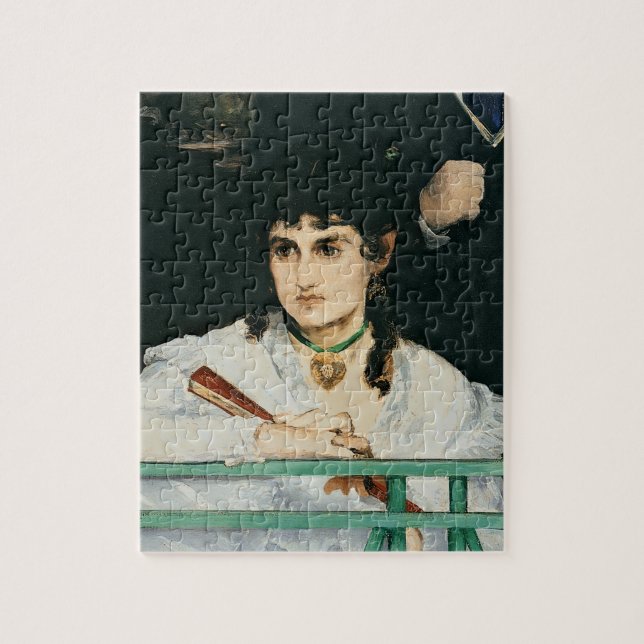 Puzzle Manet el | el balcón, detalle, 1868-9 (Vertical)