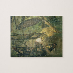 Puzzle Manet el el pescador, c.1861