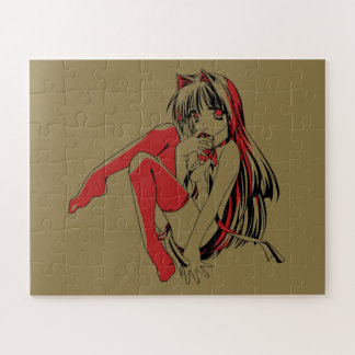 Puzzle Manga de R & B, Anime de Gata Neko Furry Loli