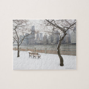 Puzzle Manhattan en el invierno