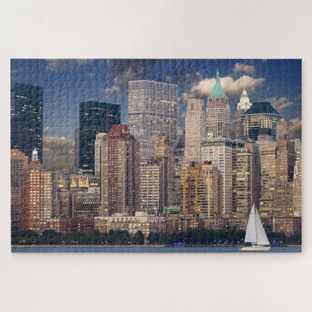 Puzzle Manhatten de Nueva York (Horizontal)