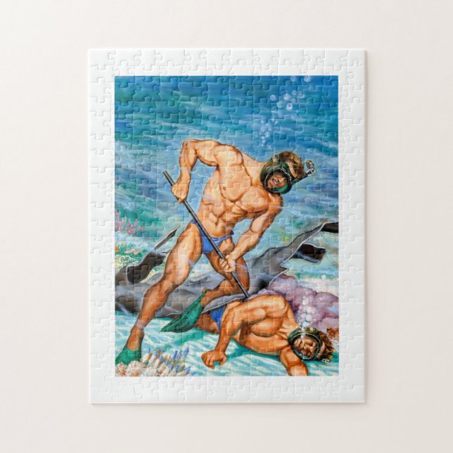 Puzzle Manhood Americana (Dic. 1952) (Vertical)