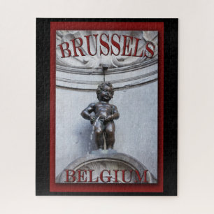Puzzle Mannekin Pis en Bruselas