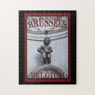 Puzzle Mannekin Pis en Bruselas