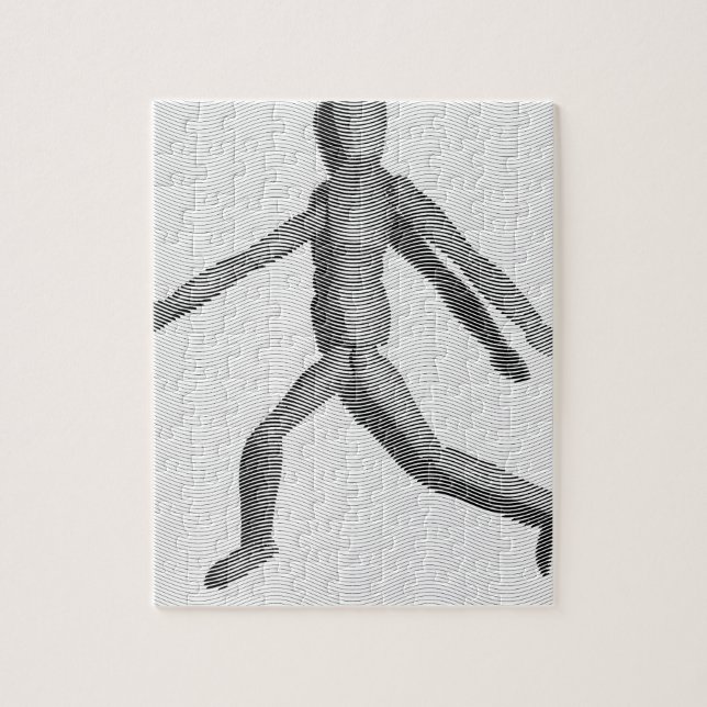 Puzzle Mannequina humana de madera (Vertical)