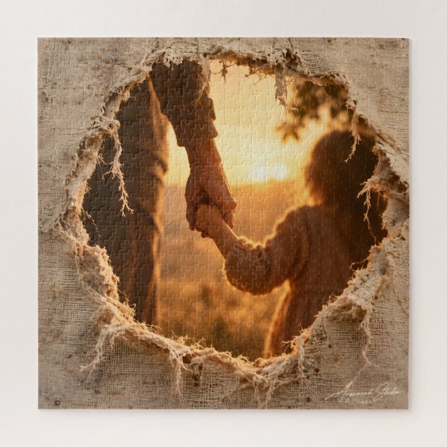 Puzzle Mano a Mano (Vertical)