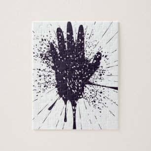 Puzzle Mano del Grunge con gestos