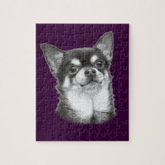 Puzzle Mano dibujada Chihuahua