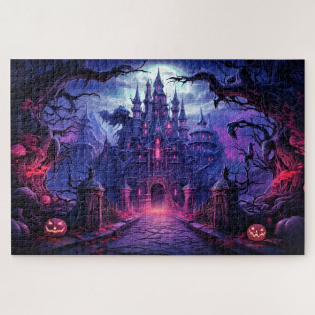 Puzzle Mano embrujada súper espeluznante | Feliz Hallowee (Horizontal)