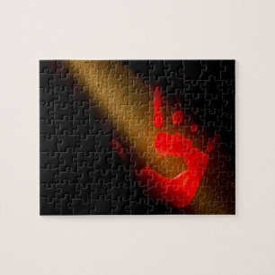 Puzzle Mano sangrienta