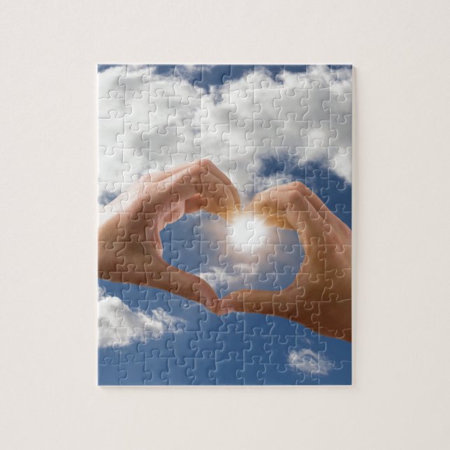 Puzzle Manos de amor (Vertical)