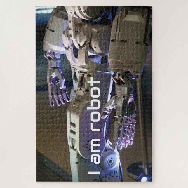 Puzzle Manos de robot  (Vertical)
