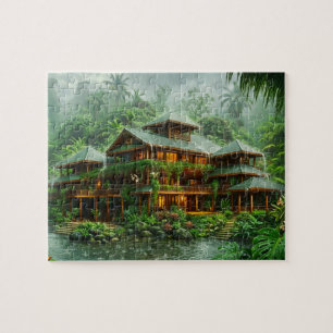 Puzzle Mansión de la Selva Tropical