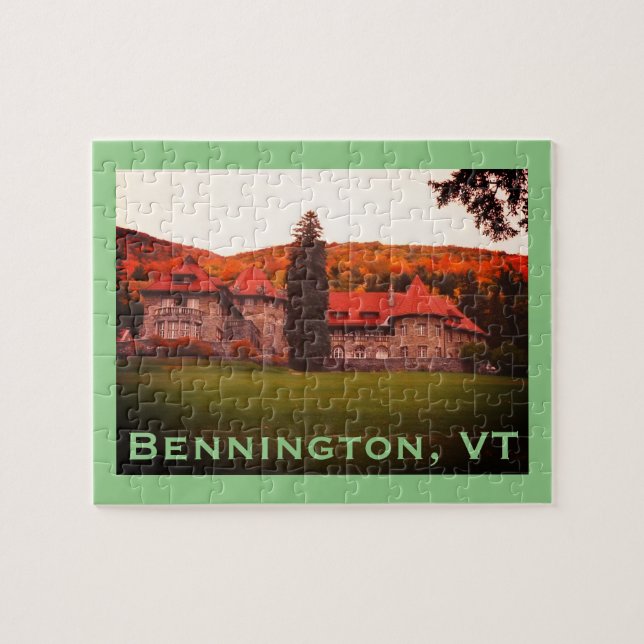 Puzzle Mansión del Southern Vermont College, Bennington (Horizontal)