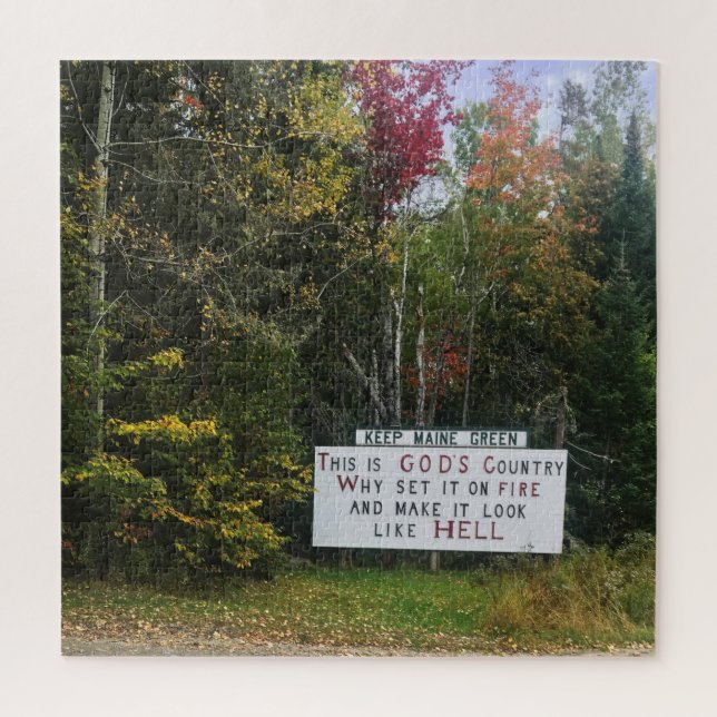 Puzzle mantener el color verde (Vertical)